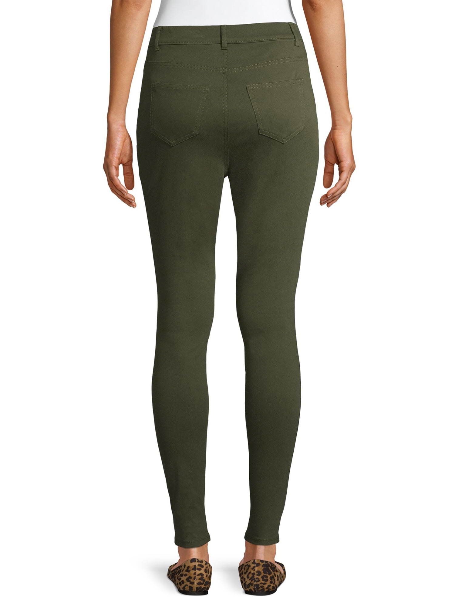 Time and Tru Women's High Rise Jeggings, Sizes XS-XXL