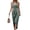 Green, variant on CIENVNSTG Womens V Neck Sleeveless Midi Dress Wedding Guest Dress Bodycon Ruched Cocktail Party Mother of The Bride Dress Brown XL
