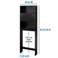 Mainstays 23" W Bathroom Space Saver, 3 Shelves, Over the Toilet
