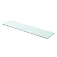thumbnail image 1 of vidaXL Shelf Panel Glass Clear 90x20 cm, 1 of 2