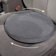 thumbnail image 4 of 2X Swivel Car Seats, 360 Degree Rotating Swivel Car Chair Seat Cushion Soft Solid Mats Bottom Easy Access Mobility, 4 of 8