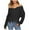 Black, variant on LYXSSBYX V-Neck Long Sleeve Sweater Tops Hot Sale Clearance for Women Fashion Casual Loose Full-Sleeve Solid V Neck Tassels Irregular Blouse Knitted Sweater