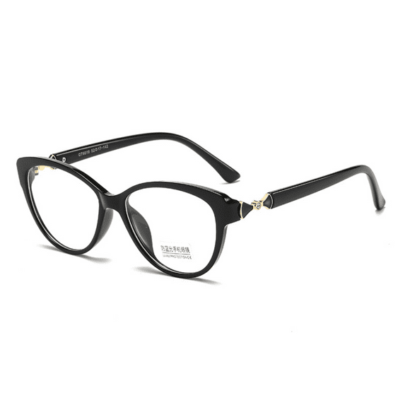 Stylish Matte Black Frame Blue Light Blocking Reading Glasses +300 for Men and Women
