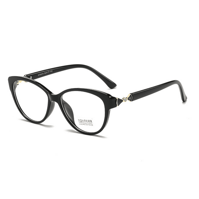 Stylish Matte Black Frame Blue Light Blocking Reading Glasses for Men and Women +2.50 Magnification