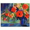 thumbnail image 2 of Trademark Art "Red Flowers" Canvas Art by Sheila Golden, 2 of 2
