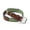 lime green, variant on Mile High Life | Genuine Leather Dog Collar | Heavy Duty Canvas Dog Collars with Adjustable Rust-Proof Metal Pin Buckle | Boy Dog Collars for Small Dogs(blue)