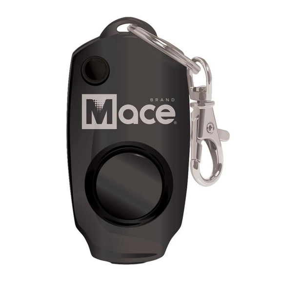 Mace Brand Personal 130 dB Alarm with back up whistle and keychain - Black