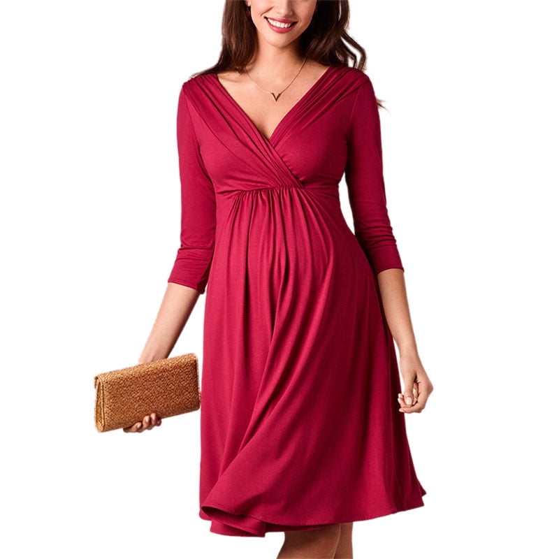 breastfeeding evening dress