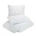 thumbnail image 5 of Laural & Mayfair Chenille Chevron White 3-Piece Comforter Set, Full/Queen, 5 of 10