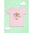 thumbnail image 3 of Cute Bear Face Doodle T-Shirt Infant -Image by Shutterstock,  6 Months, 3 of 4