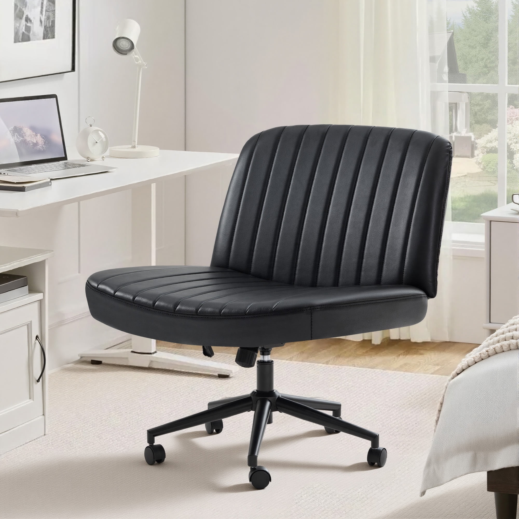 PU+PVC - Black - With Wheels