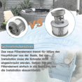 thumbnail image 2 of Pack Of 8 Replacement Filter Cartridges For Mspa Inflatable Pool, Jacuzzi, 2 of 3