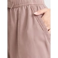 thumbnail image 4 of Time and Tru Women's High Rise Parachute Jogger, 28" Inseam, Sizes XS-XXXL, 4 of 5