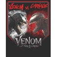thumbnail image 2 of Women's Marvel Venom: Let There be Carnage Battle Time Venom Vs Carnage  Graphic Tee Black Large, 2 of 4