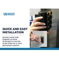 thumbnail image 6 of US Weight Magnetic Wall Mount with 7.5’ Black Retractable Belt with Safety Braking System, 6 of 16