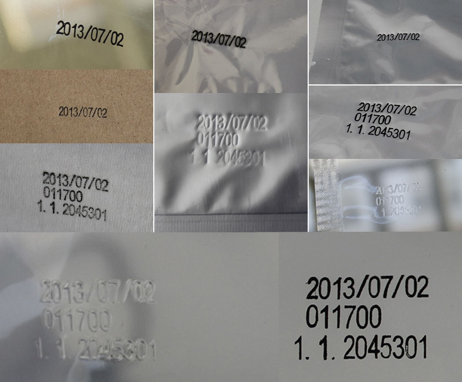 EQCOTWEA Electric Hot Stamp Ribbon Coding Printer Label Package Coding Machine