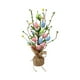 thumbnail image 2 of Decoraciones de Pascua Árbol de huevos de Pascua Decoración de mesa Decoración de mesa Artificial Decorativa Estilo A, 2 of 9