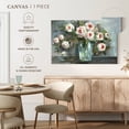 thumbnail image 5 of Elephant Stock Pink Blooms Still Life Landscape Wall Art - Horizontal Canvas Wall Art - Living Room Wall Decor - Floral And Botanical Canvas - White And Pink Decor By Tre Sorelle Studios - 30" x 20", 5 of 8