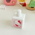 thumbnail image 4 of 250/400Ml Kawaii Sanrios Lotion Bottle Anime Kitty Kuromi Melody Soap Shampoo Dispenser Bottle Bathroom Square Sub-Bottling, 4 of 9