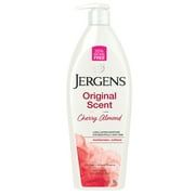 Jergens Original Scent with Cherry Almond Body Lotion, Dry Skin Body Moisturizer, 26.5 oz