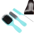 thumbnail image 1 of Juego De Peine Para El Cabello, Promueve El Crecimiento Del Cabello, Masaje Del Cuero Cabelludo, Cepillo Para El Cabello Para Desenredar De Alta Tenacidad, Peinado, Uso Amplio Para, 1 of 7