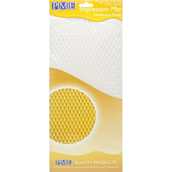 PME Honeycomb Design, Impression Mat, 12 x 6-inch