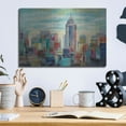 thumbnail image 6 of Luxe Metal Art 'Colorful Day in Manhattan' by Silvia Vassileva, Metal Wall Art, 16" x 12", 6 of 9