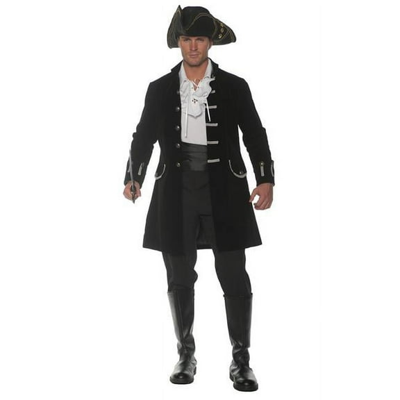 Standard Adult Frock Coat, Black - One Size