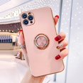 thumbnail image 2 of IBAOLE Specially Designed for i 13 Mobile Phone case Luxury Phone Magnetic Case for iPhone 13 Pro Max Mini Cover with Ring Holder Soft ScratchIBAOLE Resistant Microfiber Lining, 2 of 7