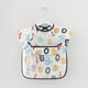 thumbnail image 1 of Monos finos de verano para niños, de algodón, impermeables, de manga corta, antiadherentes, ropa de comedor para bebés, delantal con babero para niños, 1 of 5