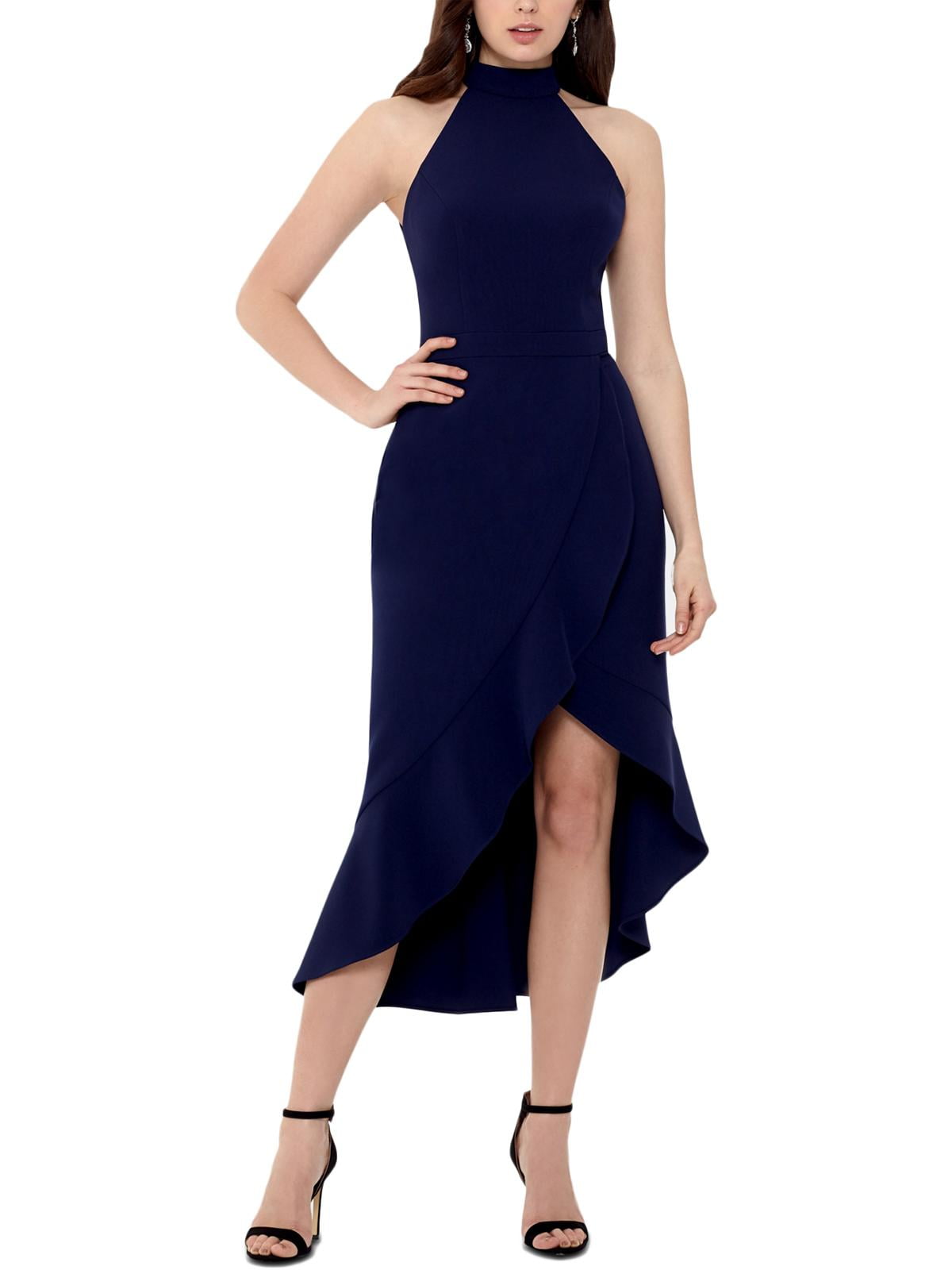 xscape ruffled gown