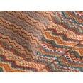 thumbnail image 4 of Ambesonne Colorful Quilted Bedspread Set 3 Pcs, Chevron Zig Zag, Queen Size, Multicolor, 4 of 5