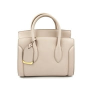 Alexander McQueen Heroine 30 Nude Medium Leather Shoulder Bag 508859DX50M