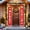 Red 1, variant on 2 Pcs Christmas Door Banner, Green Monster Hanging Decoration for Wall Front Door Home Yard Garage Indoor Outdoor Decor 2024 B