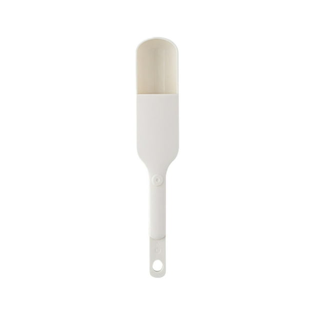 Yhmxh Utensilios de cocina Cuchara medidora ajustable para cocina y hogar con escala de gramos, cuchara medidora CNC para leche en polvo, cuchara medidora, herramienta para hornear