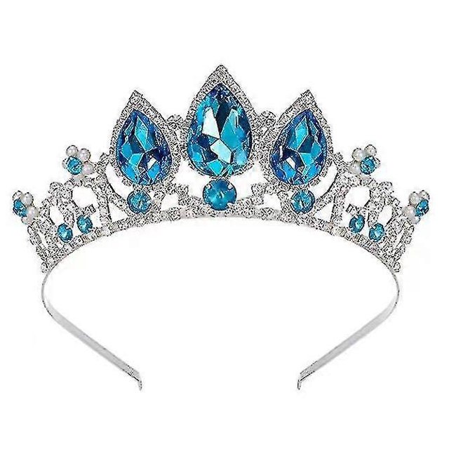 Tiaras For Girls, Rhinest Silver For Flower Girl Kids Rapunzel Wedding Paant