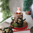 thumbnail image 5 of XWSHYW Juguetes para Niños Feliz Navidad Papá Noel Muñeco Nieve Linda Pareja Adorno Nieve Juguetes, 5 of 5