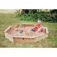 thumbnail image 3 of Plum® Giant Wooden Sandpit - Natural, 3 of 10