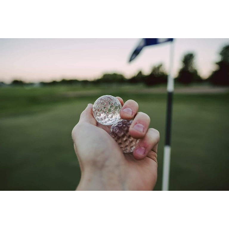 Golf Ball Shaped Whiskey Chillers, Single Whiskey Glass & Storage Bag - Non  Lead Crystal Whiskey Sto…See more Golf Ball Shaped Whiskey Chillers