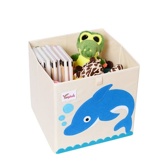 WREESH Children's Toy Storage Box Clothes Sorting Box Household Storage Box