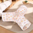 thumbnail image 4 of Tunnels Tube For Cats 3 Way Foldable Kitten Tunnel Bed Interactive Cat Toy Pet Accessory For Small Kitten Dog Bunny Indoor, 4 of 6