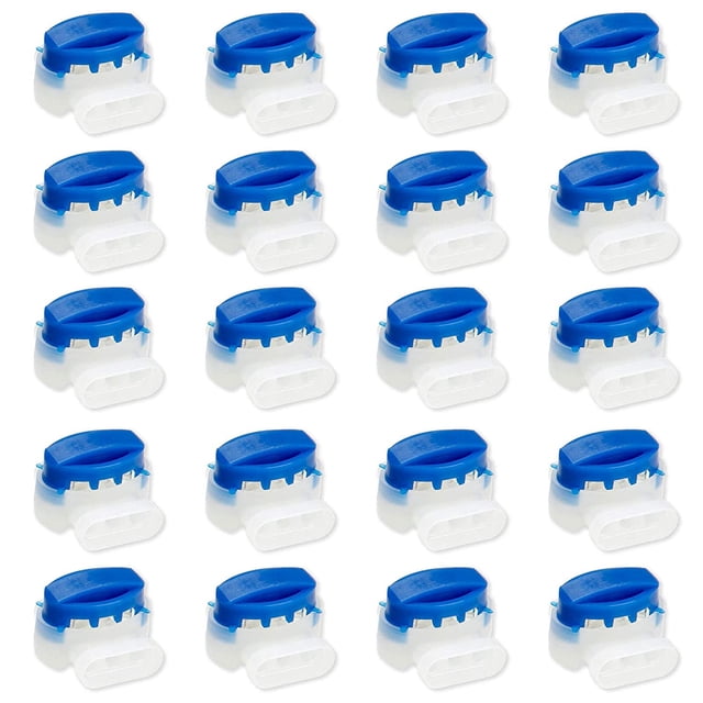 Conector de cable, conectores de cable rellenos de gel o grasa, resistentes al agua y a la intemperie, perfectos para jardín y exteriores y cortacésped robot y cortacésped de automóvil (20 piezas)