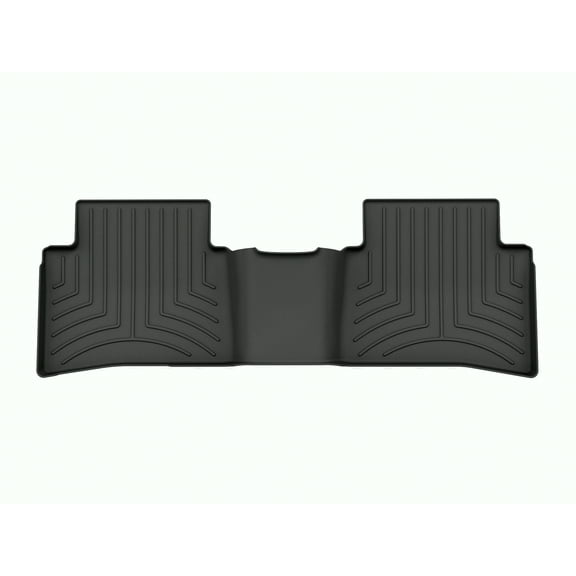 WeatherTech FloorLiner HP Custom Fit Floor Mats compatible with Toyota Prius, Prius Prime - 2nd Row, Black