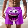 thumbnail image 2 of RMGVDSD Mens Shorts Graphic Breathable Beach Shorts For Men Lightweight Summer Drawstring Elastic Waist Casual Shorts With Pocket Work Casual Shorts, 2 of 3