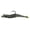 Black/Chartreuse Tail, variant on Marker 54 Glide Shrimp - Slow-Sinking Shrimp Bait - 4" 2pk