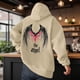thumbnail image 1 of MHFRRA Sudadera con Capucha y Estampado de Ángel de Invierno, Informal, Suave, Cómoda, Cálida y Gruesa, de Manga Larga, para Actividades Al Aire Libre Marrón, 1 of 3