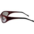 thumbnail image 3 of Global Vision Reflex Motorcycle Safety Sunglasses Red Frame Clear Lens ANSI Z87.1, 3 of 4