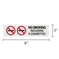 thumbnail image 6 of Pen+Gear NO SMOKING Sign,2×8 inches, Made of Acrylic, Suitatble for Public PLace, 6 of 9