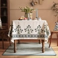 thumbnail image 3 of Mantel rectangular vintage azul patdrea de diseño, 170 x 300 cm, 3 of 9