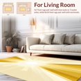 thumbnail image 2 of ODIKA 6' x 9' Machine Washable Non-Slip Area Rug, Geometric Sunburst High Traffic Rug, Gold, 186819, 2 of 7